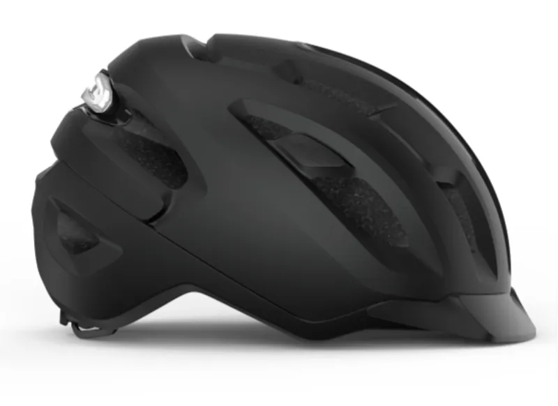 MET Urbex Mips Helmet Urban USB Light Size Medium in Black